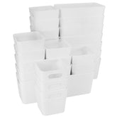 Schubladen Organizer 22 Teile Set - 90x40x10 cm - in 3 Größen - Schubladeneinsatz